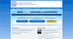 Desktop Screenshot of convention.ceap.org.ph